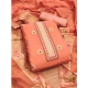 Generic Women's Banarasi Silk Printed Unstitched Salwar Suit Material With Dupatta (Peach, 3Mtrs) Generic Women's Banarasi Silk Printed Unstitched Salwar Suit Material With Dupatta (Peach, 3Mtrs)