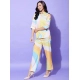 Generic Women's Polyester Colour Blocking 3-4th Sleeve Co-Ord Set (Multicolor) Generic Women's Polyester Colour Blocking 3-4th Sleeve Co-Ord Set (Multicolor)