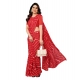 Generic Women's Georgette Printed Saree With Unstitched Blouse 5.5Mtr (Red) Generic Women's Georgette Printed Saree With Unstitched Blouse 5.5Mtr (Red)