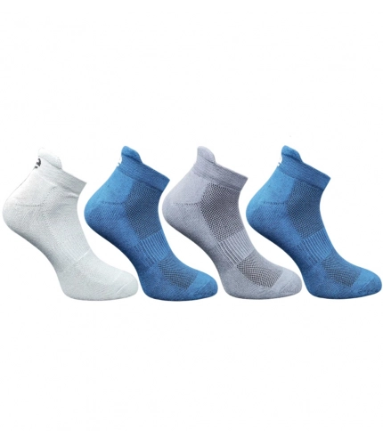 Generic 4_Pair Set Unisex Casual Cotton Printed Ankle Length Socks (Multicolor)