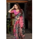 Generic Women's Cotton Silk Floral Printed Saree With Unstitched Blouse 5.5Mtr (Green-Pink) Generic Women's Cotton Silk Floral Printed Saree With Unstitched Blouse 5.5Mtr (Green-Pink)