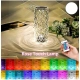 Generic Crystal plastic LED Rose Lamp – Crystal Diamond Design