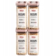 Generic Pack of 4 Switchers Airtight Storage Container Set 2000 ML (Pink)