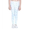 Generic Girl's Cotton Lycra Printed Elasticated Leggings (White) Generic Girl's Cotton Lycra Printed Elasticated Leggings (White)