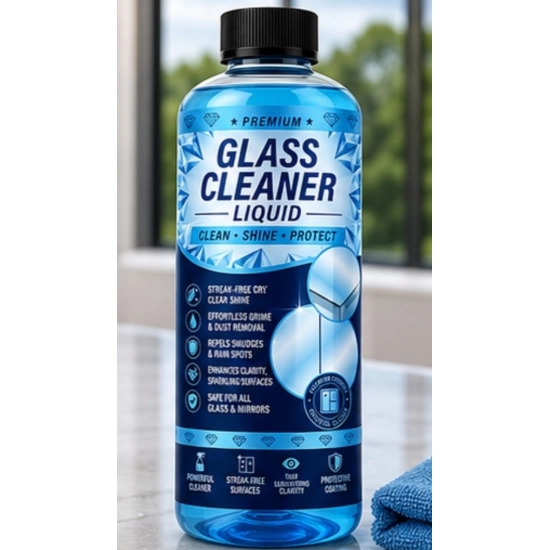 Generic Pack of 2 Glass Cleaner Liquid Bottles 100 ML Generic Pack of 2 Glass Cleaner Liquid Bottles 100 ML