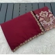 Generic Women's Art Silk Embroidered Saree With Unstitched Blouse 5.5Mtr (Maroon) Generic Women's Art Silk Embroidered Saree With Unstitched Blouse 5.5Mtr (Maroon)