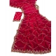 Generic Women's Slik Embellished Saree With Unstitched Blouse 5.5Mtr (Pink)