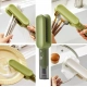 Generic Stainless Steel-Plastic Solid Kitchen Knife Cleaner Brush (Green)