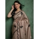 Generic Women's Viscose Silk Embroidered Saree With Unstitched Blouse 5.5Mtr (Beige) Generic Women's Viscose Silk Embroidered Saree With Unstitched Blouse 5.5Mtr (Beige)