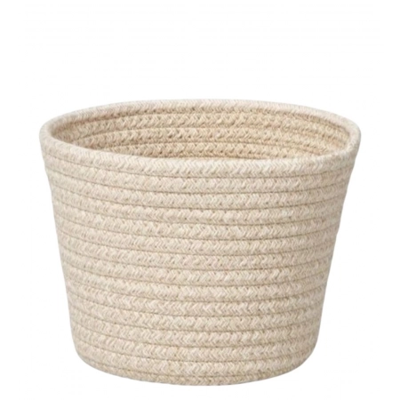 Generic Cotton Pack Of_2 White Pen Holder Storage Basket For Clothes (White) Generic Cotton Pack Of_2 White Pen Holder Storage Basket For Clothes (White)