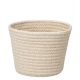 Generic Cotton Pack Of_2 White Pen Holder Storage Basket For Clothes (White) Generic Cotton Pack Of_2 White Pen Holder Storage Basket For Clothes (White)