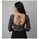 Generic Women's Ajrakh Cotton Printed Halter Neck Padded Blouse (Navy 38 Ready (Self Alterable 36–40) Generic Women's Ajrakh Cotton Printed Halter Neck Padded Blouse (Navy 38 Ready (Self Alterable 36–40)