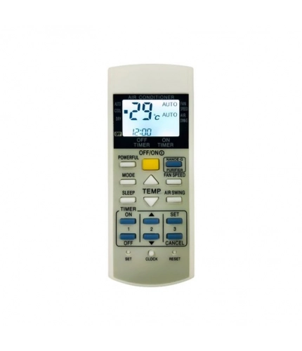 Generic Remote No. 29D (with Backlight), Compatible for Panasonic AC Remote Control (Exactly Same Remote Will Only Work)