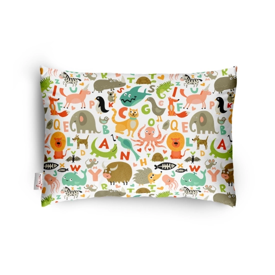 Generic Soft Plush Printed Baby Infant Pillow for Kids Age 1 To 5 Years (Multicolor)