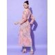 Generic Women's Polyester Floral Long Sleeves Shrug (Peach) Generic Women's Polyester Floral Long Sleeves Shrug (Peach)