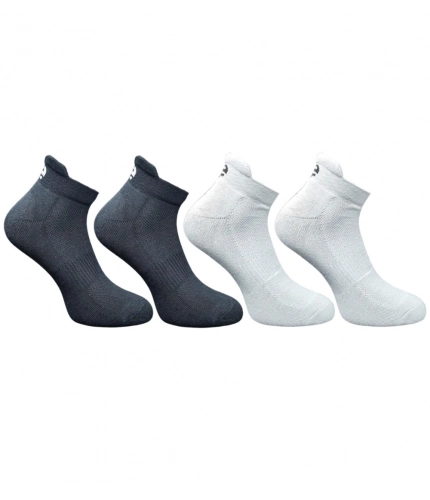 Generic 4_Pair Set Unisex Casual Cotton Printed Ankle Length Socks (Multicolor)