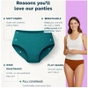 Generic Pack of_6 Women's Cotton Solid Hipster Panty (Multicolor) Generic Pack of_6 Women's Cotton Solid Hipster Panty (Multicolor)