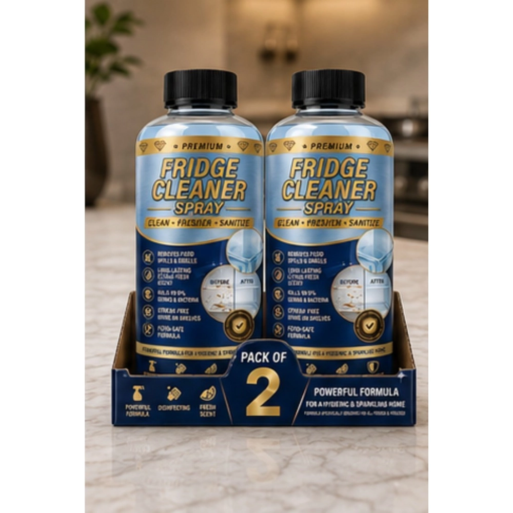 Generic Pack of 2 Fridge Cleaner Liquid Bottles 100 ML
