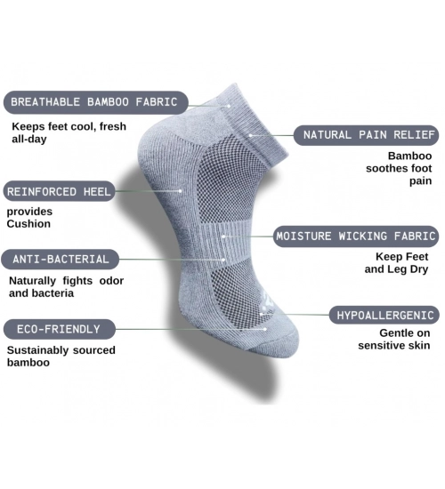 Generic 3_Pair Set Unisex Casual Cotton Printed Low Cut Socks (Multicolor)