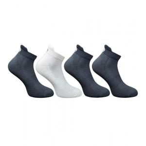 Generic 4_Pair Set Unisex Casual Cotton Printed Ankle Length Socks (Multicolor)