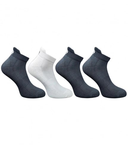 Generic 4_Pair Set Unisex Casual Cotton Printed Ankle Length Socks (Multicolor)