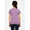 Generic Girl's Cotton Printeded Round Neck T-Shirt (Lavander) Generic Girl's Cotton Printeded Round Neck T-Shirt (Lavander)