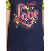 Generic Girl's Cotton Hosiery Printed Night Suit Set (Navy-Green) Generic Girl's Cotton Hosiery Printed Night Suit Set (Navy-Green)