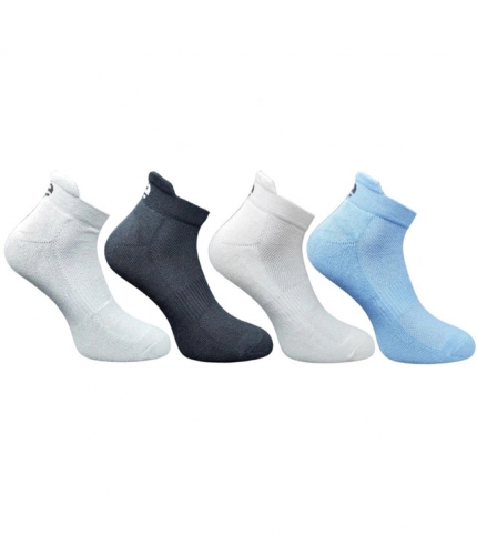 Generic 4_Pair Set Unisex Casual Cotton Printed Ankle Length Socks (Multicolor)