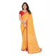 Generic Women's Georgette Printed Saree With Unstitched Blouse 5.5Mtr (Yellow) Generic Women's Georgette Printed Saree With Unstitched Blouse 5.5Mtr (Yellow)