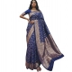 Generic Women's Art Silk Printed Saree With Unstitched Blouse 5.5Mtr (Navy Blue) Generic Women's Art Silk Printed Saree With Unstitched Blouse 5.5Mtr (Navy Blue)