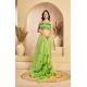 Generic Women's Faux Linen Floral Print Ready to wear Saree With Unstitched Blouse 5.5Mtr (Green) Generic Women's Faux Linen Floral Print Ready to wear Saree With Unstitched Blouse 5.5Mtr (Green)