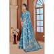 Generic Women's Printed Cotton Linen Saree withPrinted Saree With Unstitched Blouse (Blue, 5-6Mtrs) Generic Women's Printed Cotton Linen Saree withPrinted Saree With Unstitched Blouse (Blue, 5-6Mtrs)