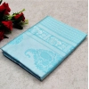 Generic Women's Soft Lichi Silk Printed Saree With Unstitched Blouse 5.5Mtr (Sky Blue)
