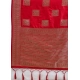 Generic Women's Silk Blend Printed Saree With Unstitched Blouse 5.5Mtr (Red) Generic Women's Silk Blend Printed Saree With Unstitched Blouse 5.5Mtr (Red)