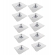 Generic Pack of 10 Plastic Wall Hook (Multicolor) Generic Pack of 10 Plastic Wall Hook (Multicolor)