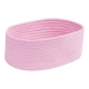 Generic Cotton Oval 10x7x5 Inch Bedside Organizer With Out Lid (Pink) Generic Cotton Oval 10x7x5 Inch Bedside Organizer With Out Lid (Pink)