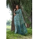 Generic Women's Faux_Tussar_Silk Abstract_Print Saree With Unstitched Blouse 5.5Mtr (Sea_Green) Generic Women's Faux_Tussar_Silk Abstract_Print Saree With Unstitched Blouse 5.5Mtr (Sea_Green)