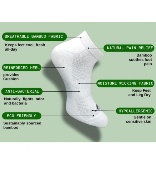 Generic 3_Pair Set Unisex Casual Cotton Printed Low Cut Socks (Multicolor)