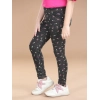 Generic Girl's Cotton Lycra Floral Elasticated Jeggings (Multicolor) Generic Girl's Cotton Lycra Floral Elasticated Jeggings (Multicolor)