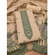 Generic Women's Banarasi Silk Printed Unstitched Salwar Suit Material With Dupatta (Cream, 3Mtrs) Generic Women's Banarasi Silk Printed Unstitched Salwar Suit Material With Dupatta (Cream, 3Mtrs)