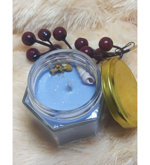 Generic Pack Of_2 Soy Wax And Bees Wax Blend Candles Liquid Volume 80