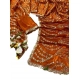 Generic Women's Satin Embellished Saree With Unstitched Blouse 5.5Mtr (Orange) Generic Women's Satin Embellished Saree With Unstitched Blouse 5.5Mtr (Orange)
