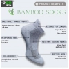 Generic 4_Pair Set Unisex Casual Cotton Printed Ankle Length Socks (Multicolor)