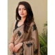 Generic Women's Viscose Silk Embroidered Saree With Unstitched Blouse 5.5Mtr (Brown) Generic Women's Viscose Silk Embroidered Saree With Unstitched Blouse 5.5Mtr (Brown)