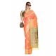 Generic Women's Raw_Silk Woven_Motif Saree With Unstitched Blouse 5.5Mtr (Orange) Generic Women's Raw_Silk Woven_Motif Saree With Unstitched Blouse 5.5Mtr (Orange)