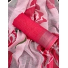 Generic Women's Linen Cotton Printed Saree With Unstitched Blouse 5.5Mtr (Pink) Generic Women's Linen Cotton Printed Saree With Unstitched Blouse 5.5Mtr (Pink)