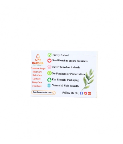 Generic Pack Of_2 Harsha Natural - Red wine Soap (100GM)