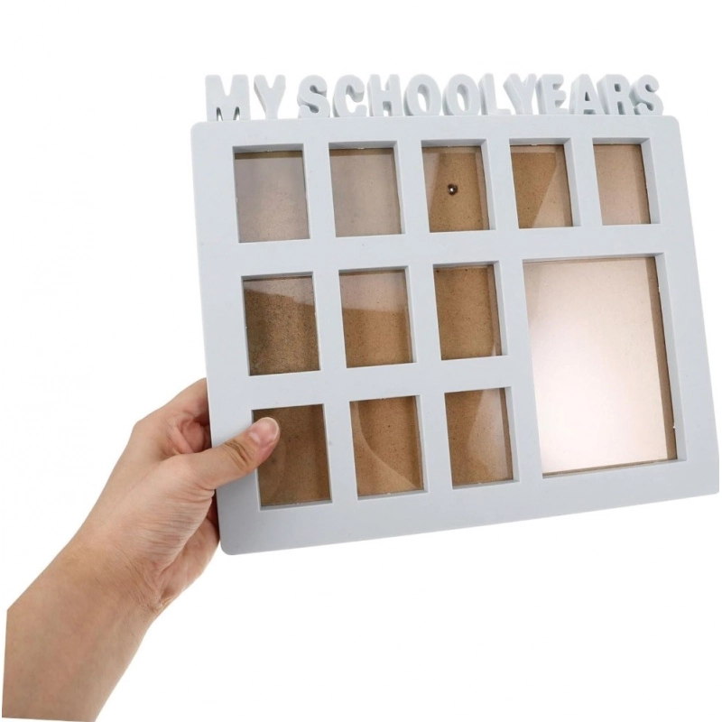 Generic Acrylic School Years Photo Frame (Multicolor) Generic Acrylic School Years Photo Frame (Multicolor)