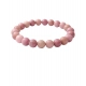 Generic Natural Crystal 8mm Rhodonite Bracelet (Light Purple) Generic Natural Crystal 8mm Rhodonite Bracelet (Light Purple)
