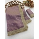 Generic Women's Silk Embellished Saree With Unstitched Blouse 5.5Mtr (Lavender) Generic Women's Silk Embellished Saree With Unstitched Blouse 5.5Mtr (Lavender)